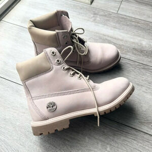 Women's Timberland Premium 6-Inch Waterproof Boot In Light Pink